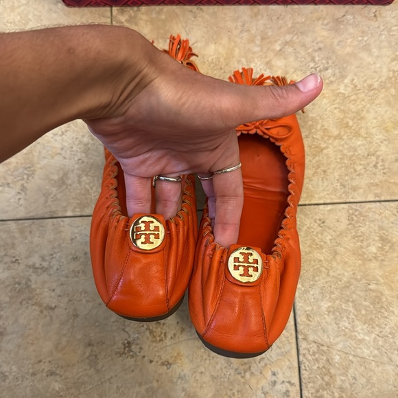 Tory Burch Reese Mestico Tassel Flats - Picture 6 of 7